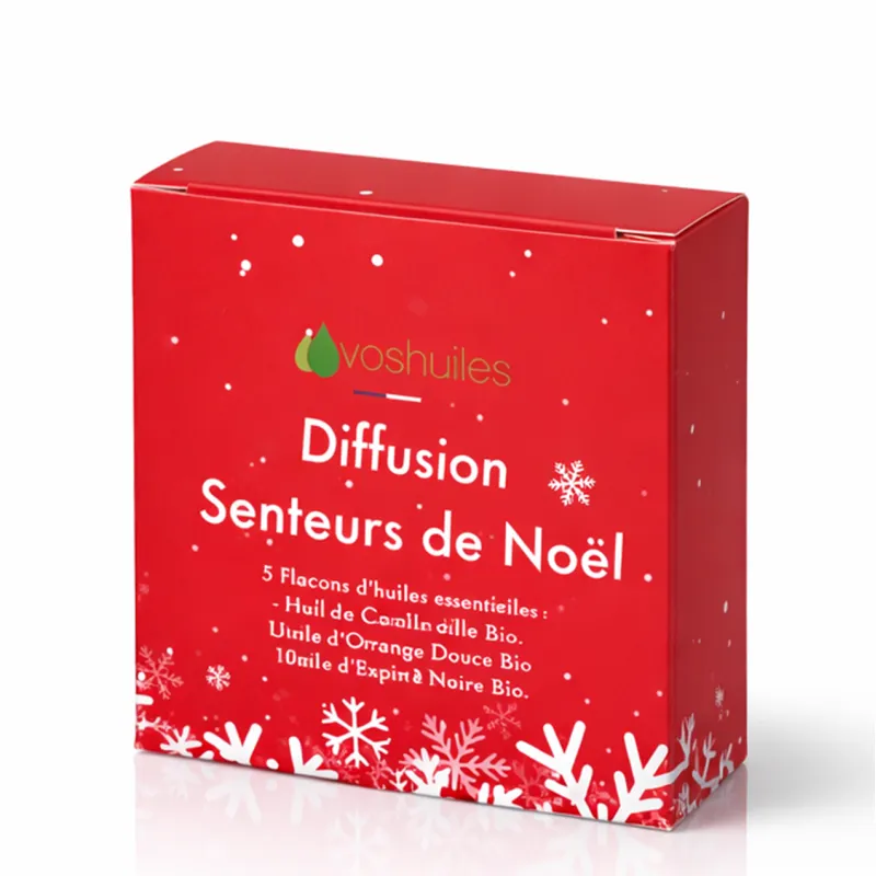 Kit Diffusion Senteurs de Noël - 3 Huiles Essentielles BIO