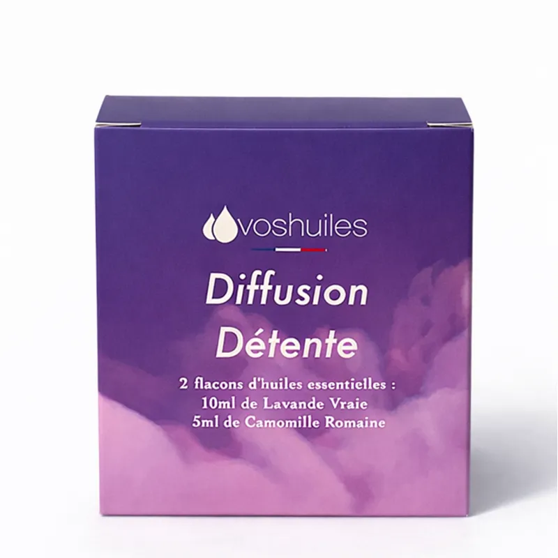 Kit Diffusion Détente - 2 Huiles Essentielles