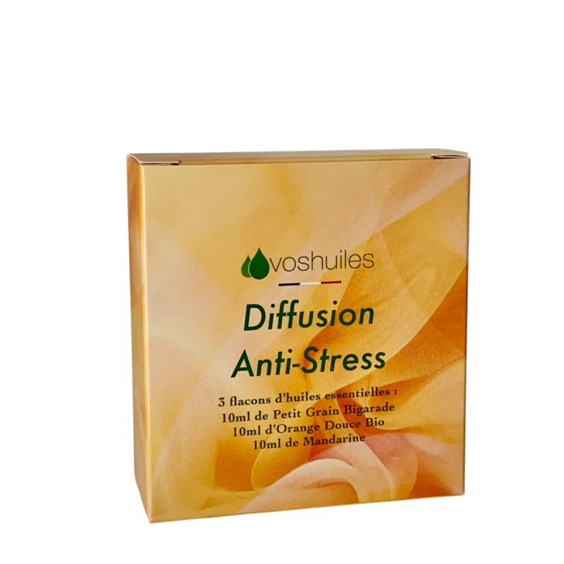 Kit Diffusion Anti-Stress - 3 Huiles Essentielles BIO