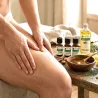 Kit Massage Cellulite - 3 Huiles Essentielles BIO et 1 Huile Végétale BIO