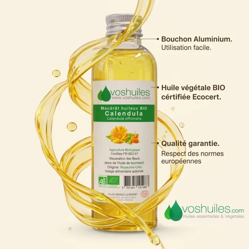 Macérât huileux BIO de Calendula