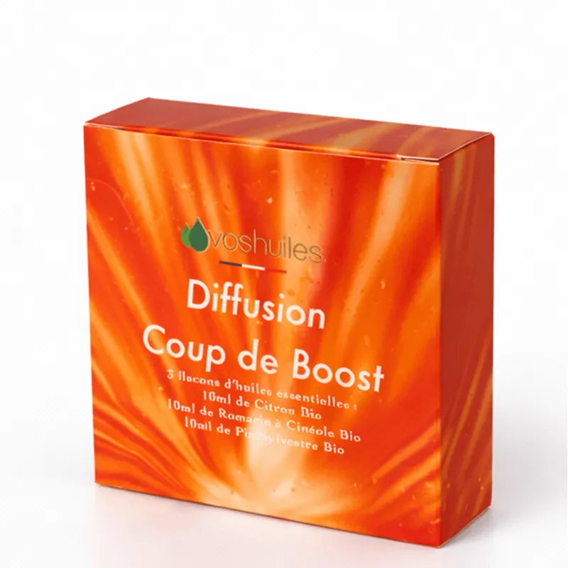 Kit Diffusion Coup de Boost - 3 Huiles Essentielles BIO