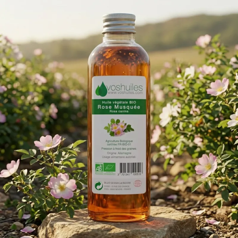 Huile Végétale BIO de Rose Musquée