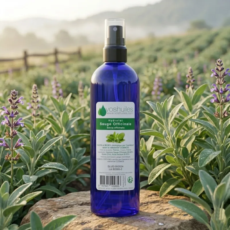 Hydrolat de Sauge officinale COSMOS