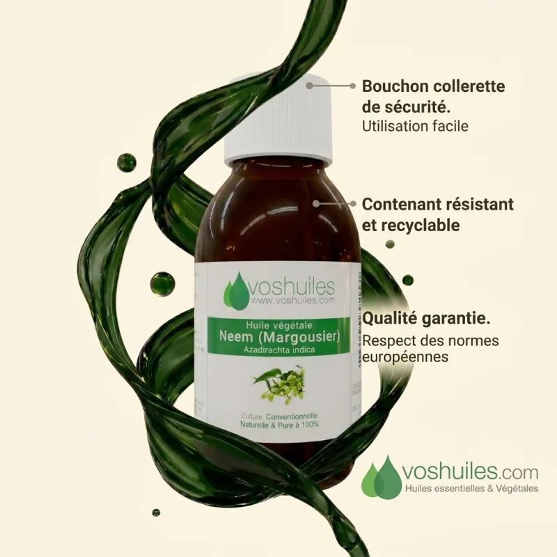 Huile Végétale de Neem (Margousier)