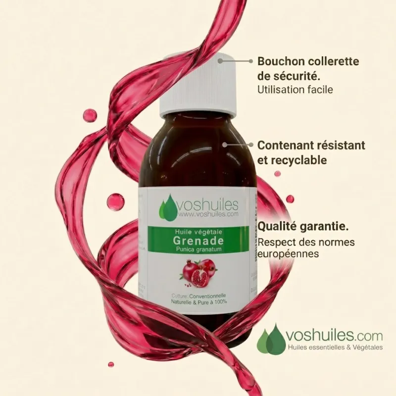 Huile Végétale de Grenade
