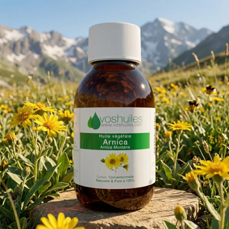Huile Végétale de fleurs d'Arnica