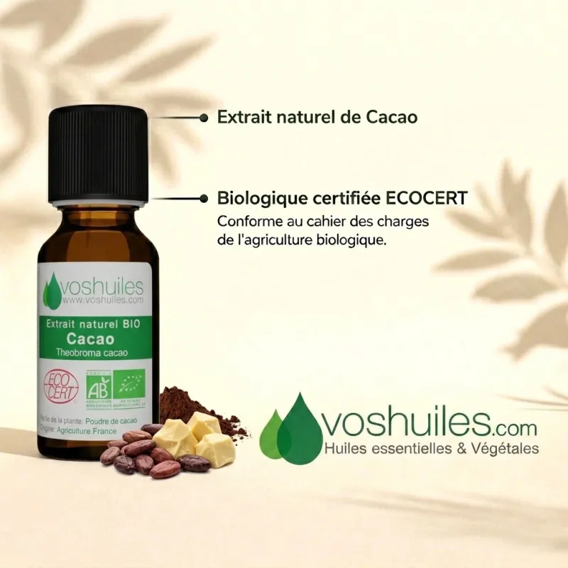 Extrait Naturel BIO de Cacao