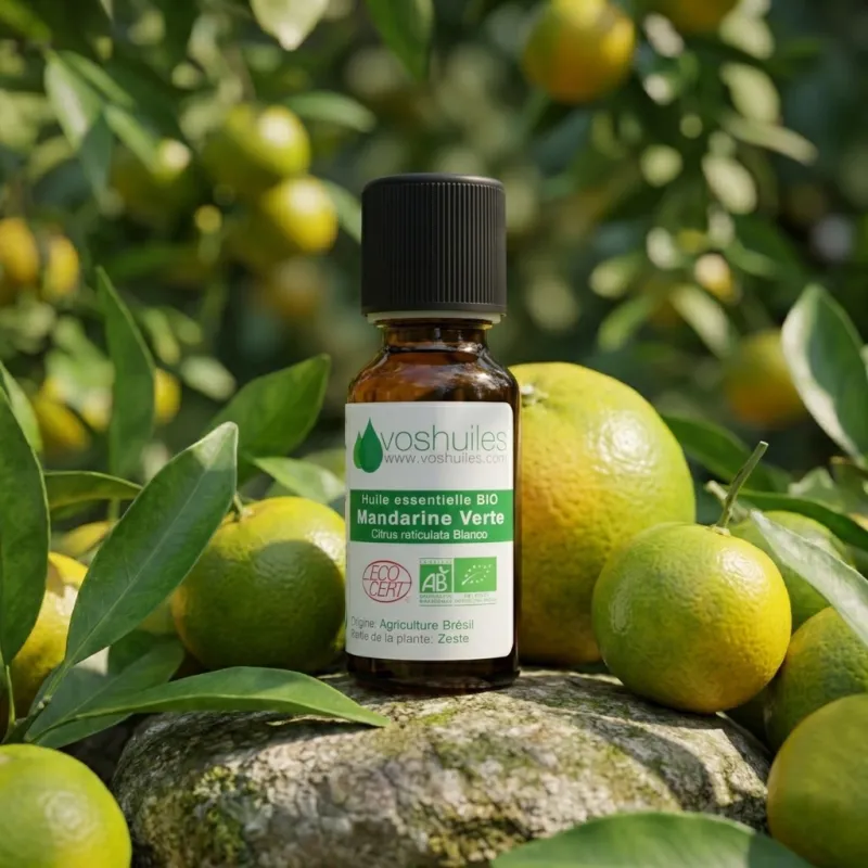 Huile Essentielle BIO de Mandarine verte