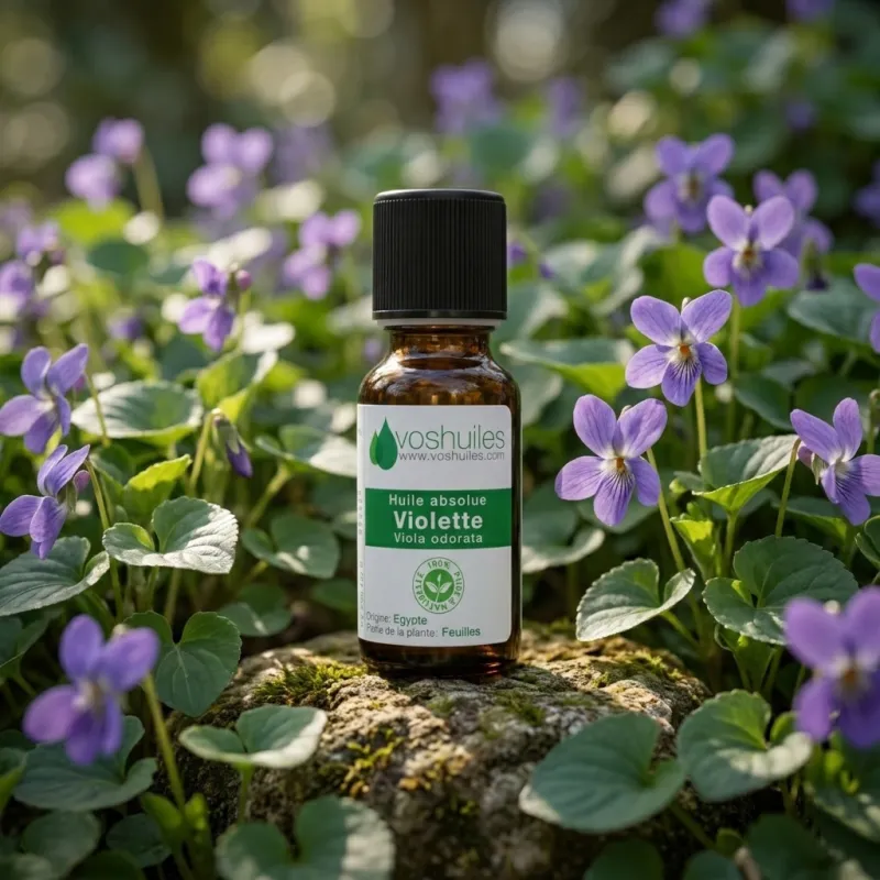 Huile Absolue de Violette (Viola odorata)