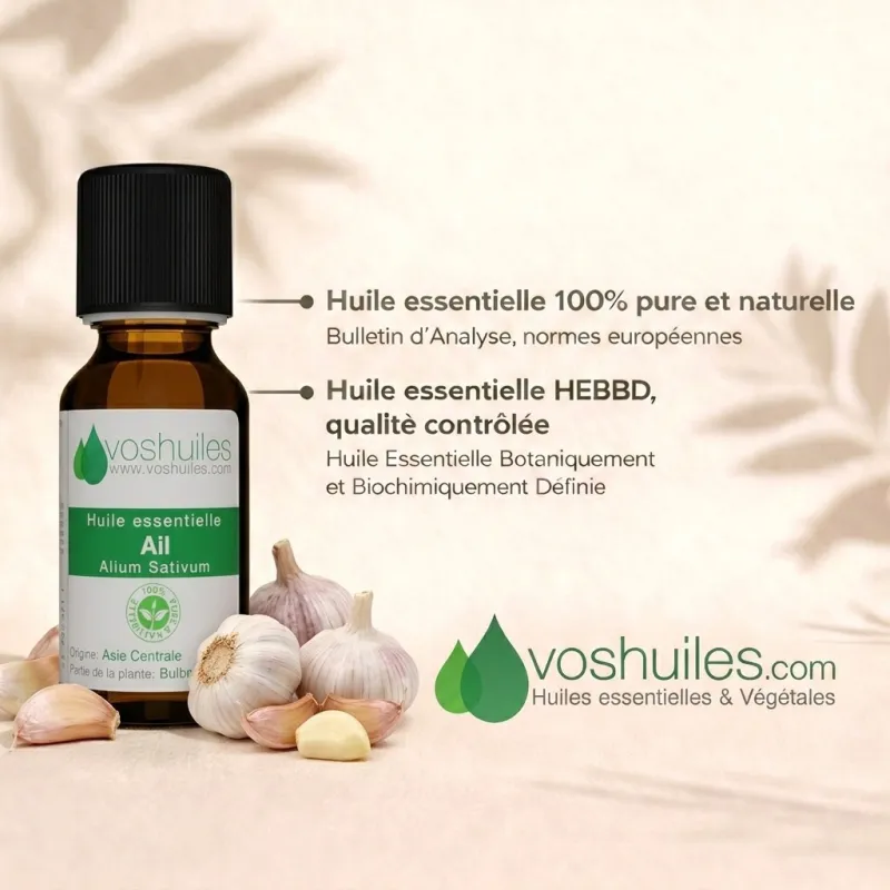 Huile Essentielle d'Ail