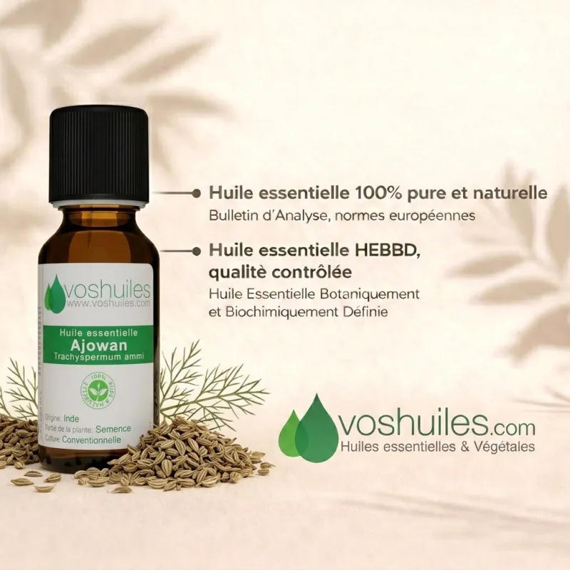 Huile Essentielle d'Ajowan