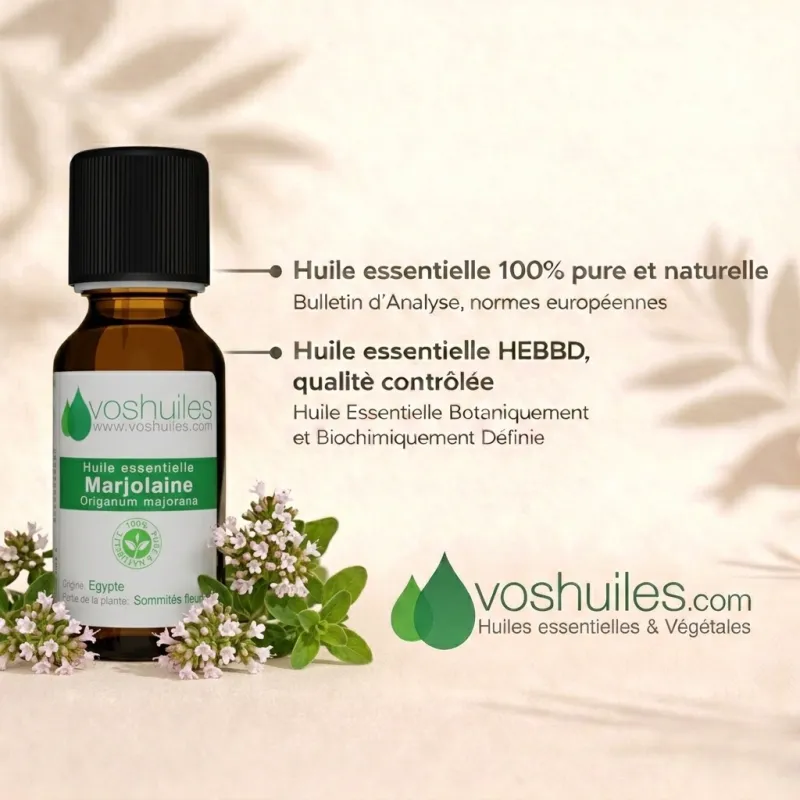 Huile Essentielle de Marjolaine
