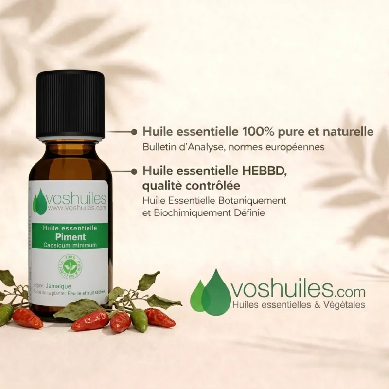 Huile Essentielle de Piment