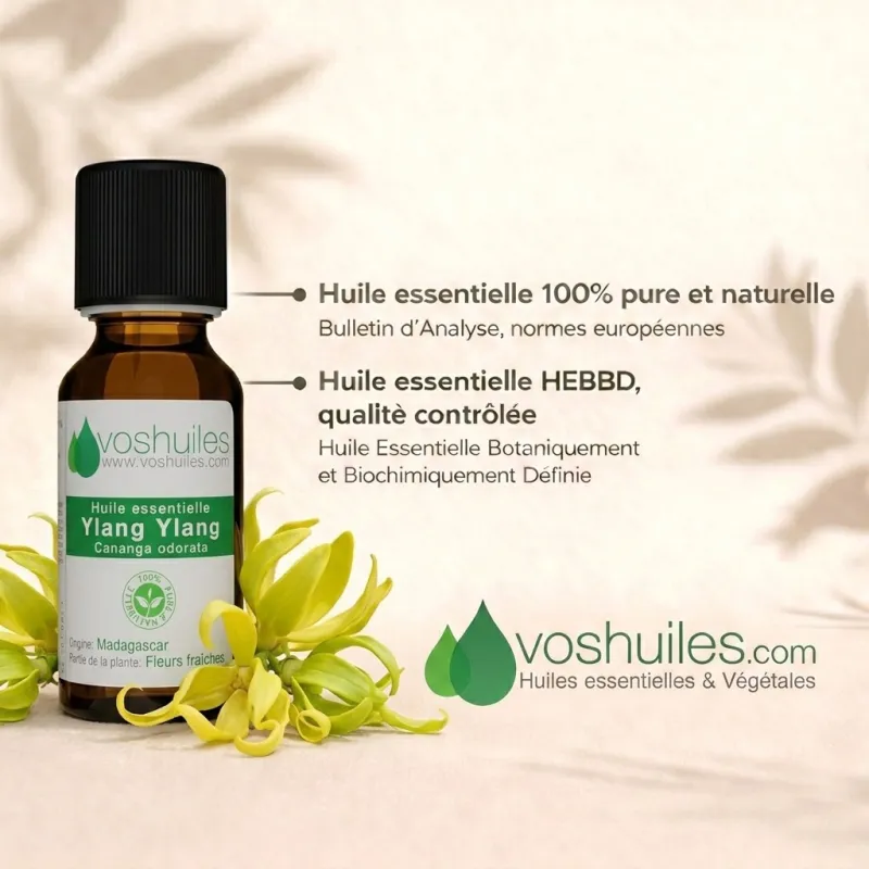 Huile Essentielle d'Ylang Ylang