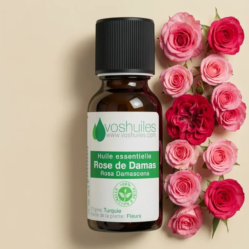 Huile Essentielle de Rose de Damas
