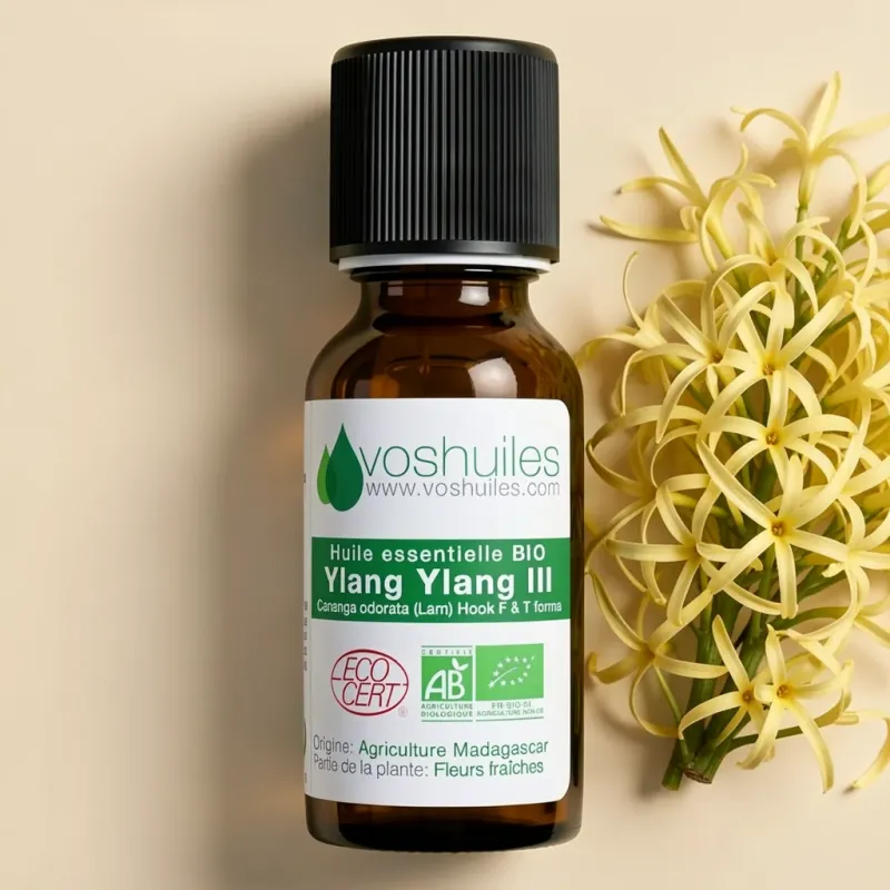 Huile Essentielle BIO d'Ylang Ylang III