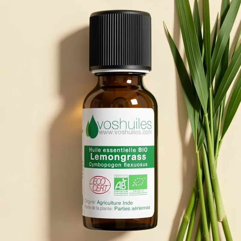 Huile Essentielle BIO de Lemongrass