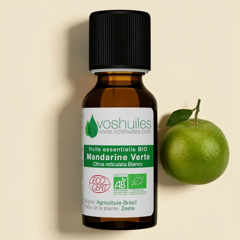 Huile Essentielle BIO de Mandarine verte