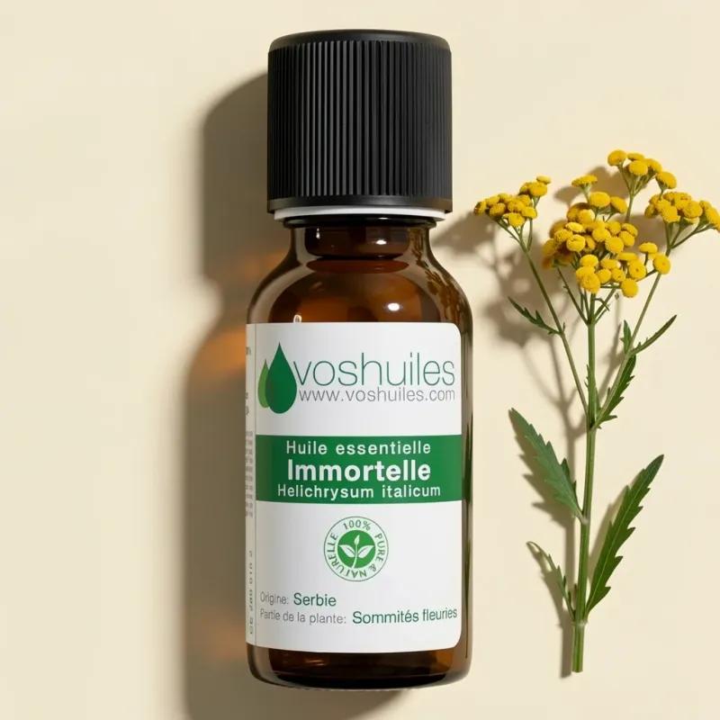 Huile Essentielle d'Hélichryse italienne (immortelle)