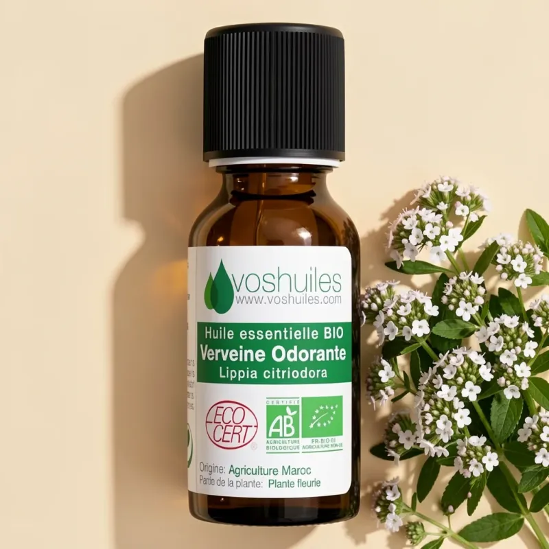 Huile Essentielle BIO de Verveine odorante