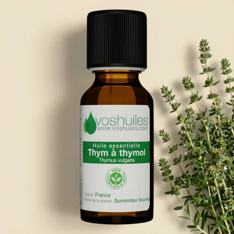 Huile Essentielle de Thym à Thymol