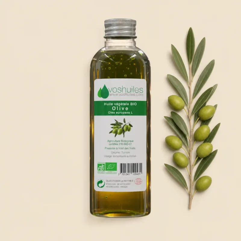 Huile Végétale BIO Vierge Extra d'Olive