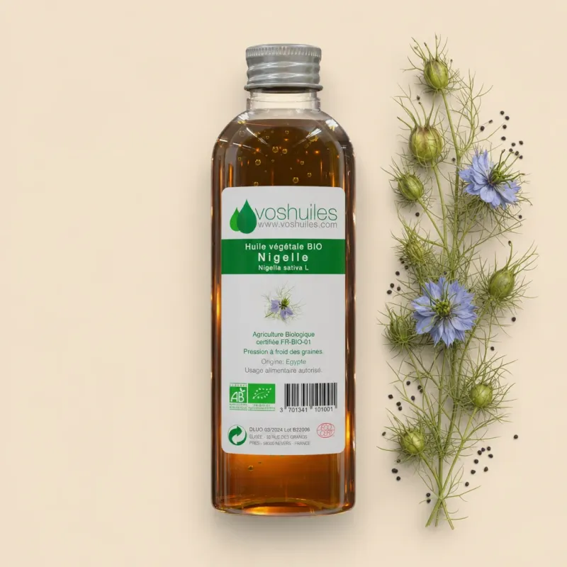 Huile Végétale BIO de Nigelle
