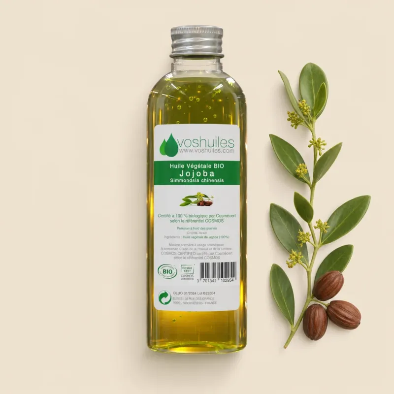 Huile Végétale de Jojoba COSMOS