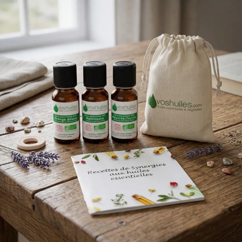 Les 3 huiles essentielles indispensables BIO