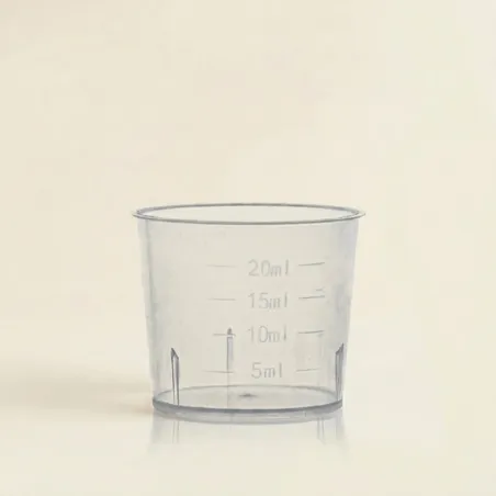 Verre mesureur gradué 20ML