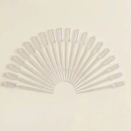 Lot de 20 Pipettes Compte-gouttes graduées 7 ML