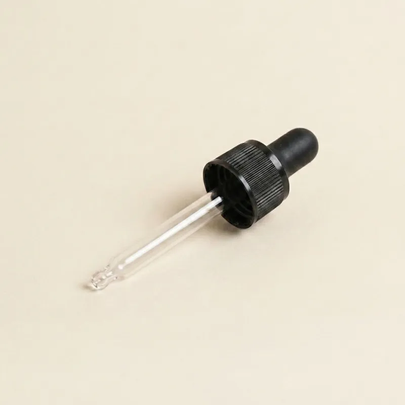 Bouchon avec Pipette en verre compte-gouttes