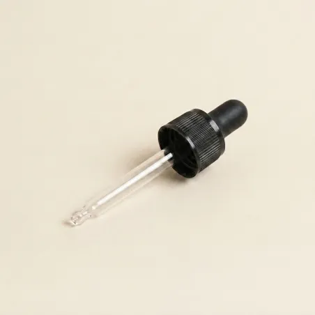 Bouchon avec Pipette en verre compte-gouttes
