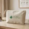 Trousse en coton canvas naturel