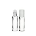 ROLL-ON 10ML en verre blanc transparent