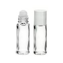 ROLL-ON 30ML en verre blanc transparent
