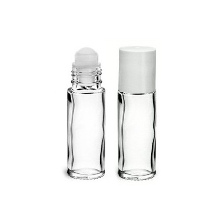 ROLL-ON 30ML en verre blanc transparent