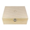Boite en bois de rangement pour 20 flacons de 5 ou 10ml