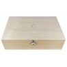Boite en bois de rangement pour 40 flacons de 5 ou 10ml