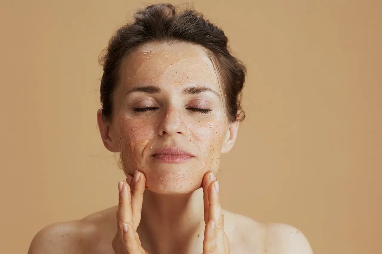 Masque purifiant pour peaux mixtes à grasses avec des huiles essentielles