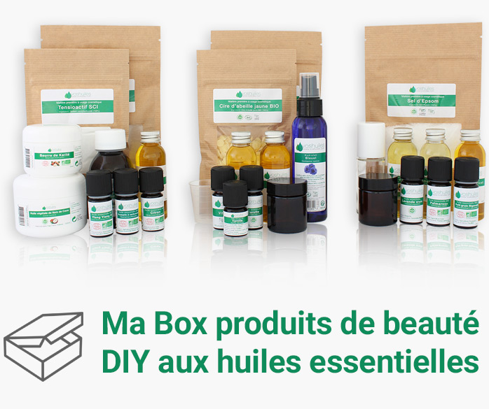 Ma Box produits de beauté DIY aux huiles essentielles