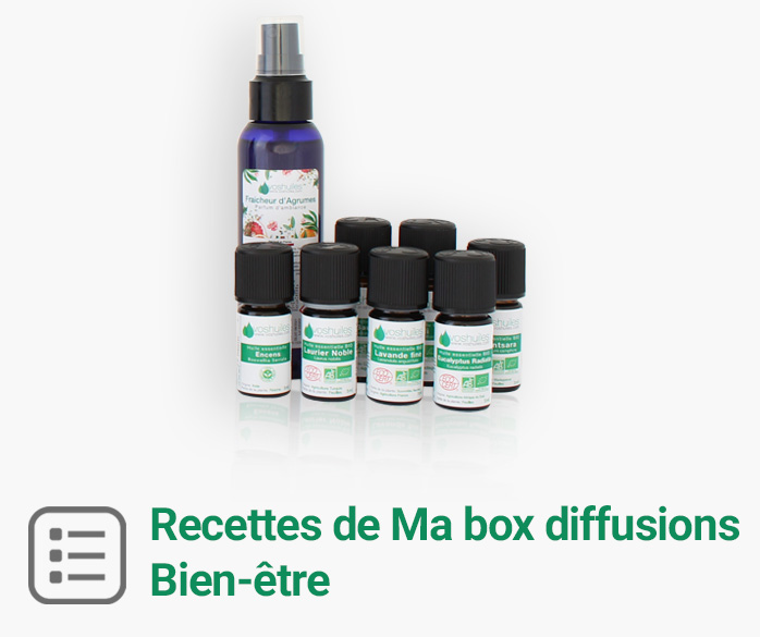 Recettes Box diffusions maison Bien-être